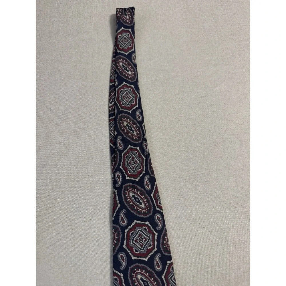 Bert Pulitzer All Silk‎ Paisley Tie 3.5